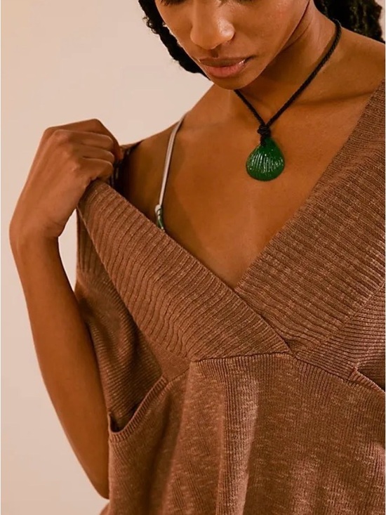 Free People Tops - Free People Beach Jaclyn Sweater in Brown